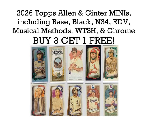 2026 topps allen ginter mini - topps,