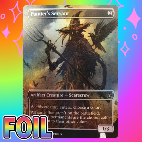 Painter servant foil proxy - servant,