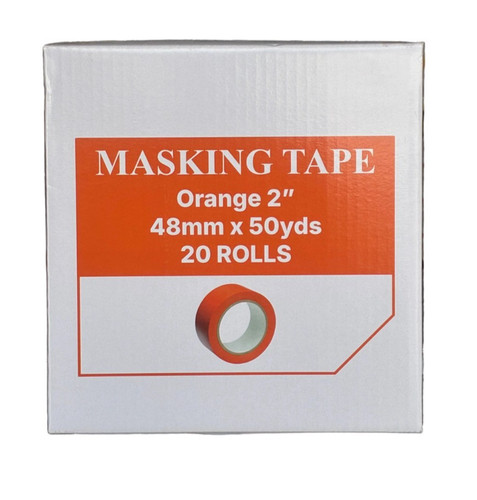 Orange tape 48mm - orange, 50