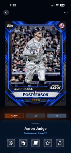 Topps bunt 2026 postseason - topps,