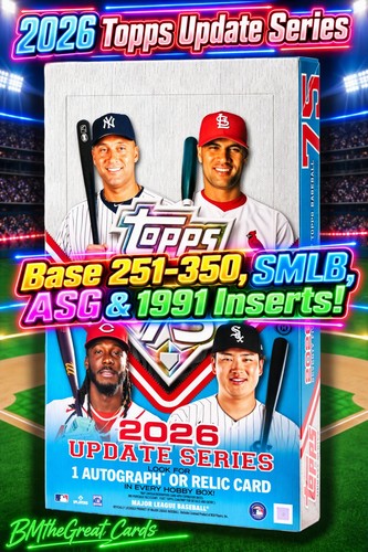 Topps update series 2026 - topps,