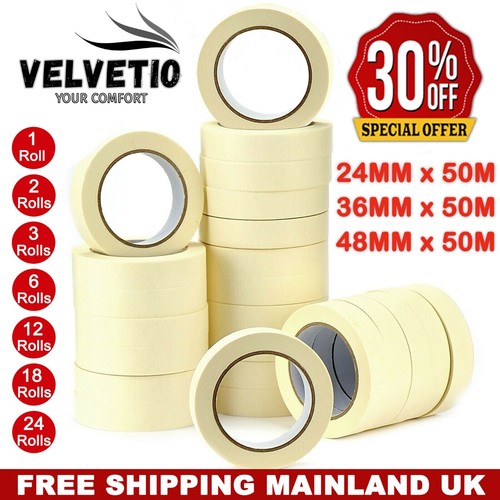 Masking tape 48mm 24mm - 24mm, 50m