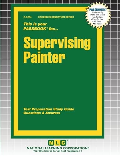 Supervising painter career - painter, (career