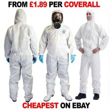 Coveralls Disposable White
