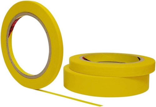 Yellow painters tape for car - yellow,