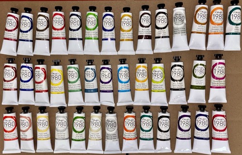 Gamblin 1980 oil colors - 40,