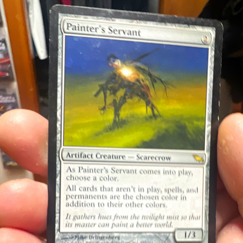 Painter servant mtg - mtg, english