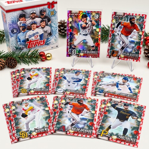 2026 topps holiday baseball - holiday,