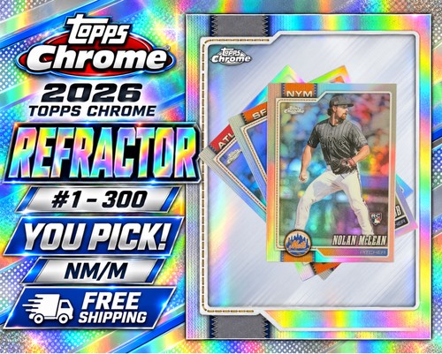 2026 topps chrome baseball - baseball, •