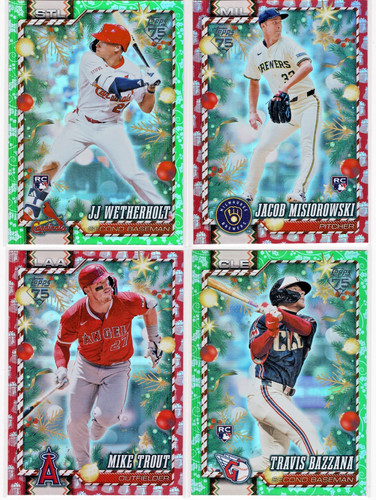 2026 topps holiday parallels - topps,