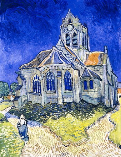 The church auvers by - the, auvers 