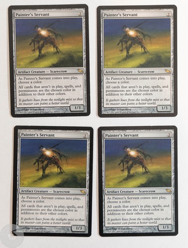 Mtg painter servant - x4, painter's