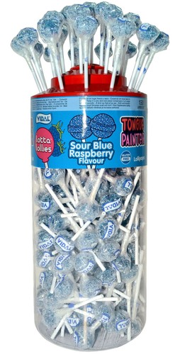 Vidal tongue painter lollies - vidal,