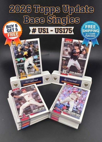 2026 topps update - update, baseball