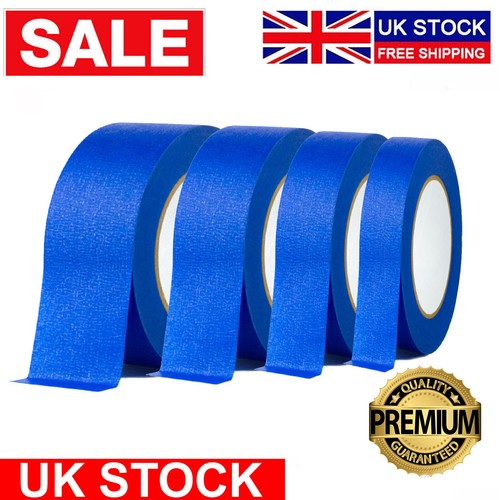 Blue masking tape - blue, painting