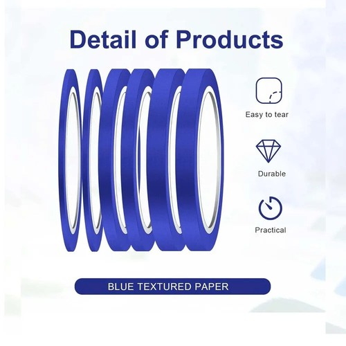 Rolls blue masking - 3, tape