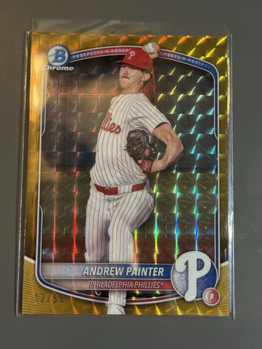 2025 bowman chrome - chrome, andrew